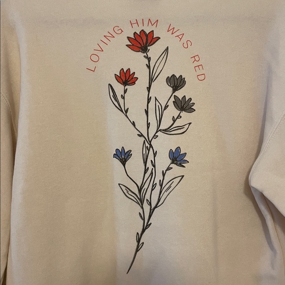 Taylor Swift Loving Him Was Red Sweatshirt - Picture 5 of 5